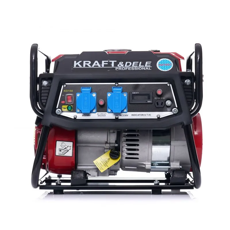 Бензиновый генератор Kraft&Dele KD150 1500W 12V/230V